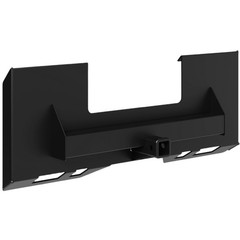 Universal Skid Steer Quick Attach Plate Adapter 1/4″ Steel w/ 2″ Hitch Receiver