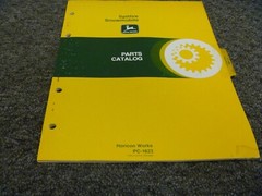 John Deere 1978 1979 1980 Spitfire Snowmobile Parts Catalog Manual PC1623