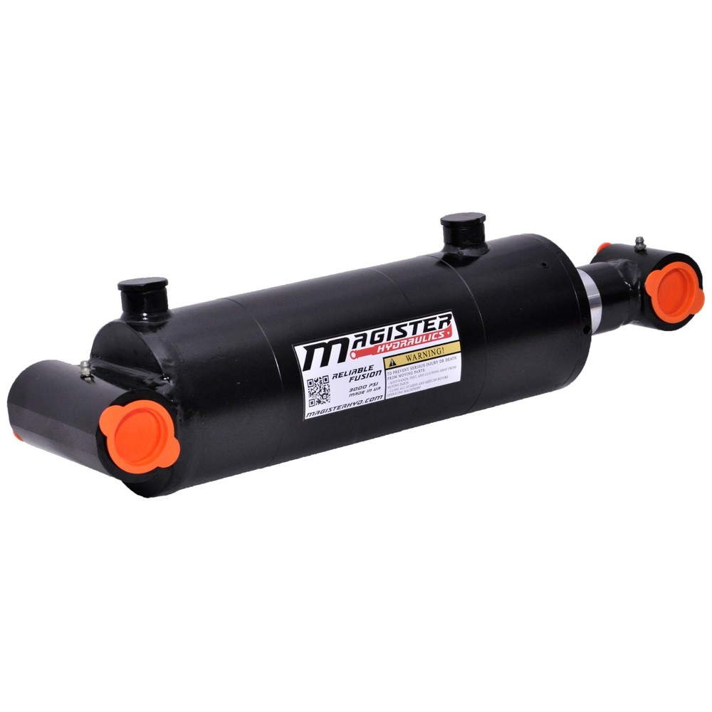 Hydraulic Cylinder Welded Double Acting 3.5″ Bore 4″ Stroke Cross Tube 3.5×4