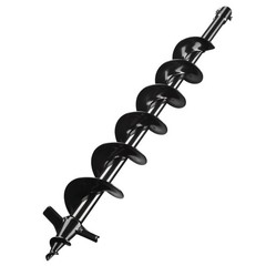 Yescom 4″ Earth Auger Bit Fence Post Hole Digger Drill Bit for Gardening DIY