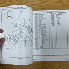 CAT Caterpillar 631E PARTS MANUAL BOOK CATALOG LIST SCRAPER GUIDE sn 6PC669 & UP