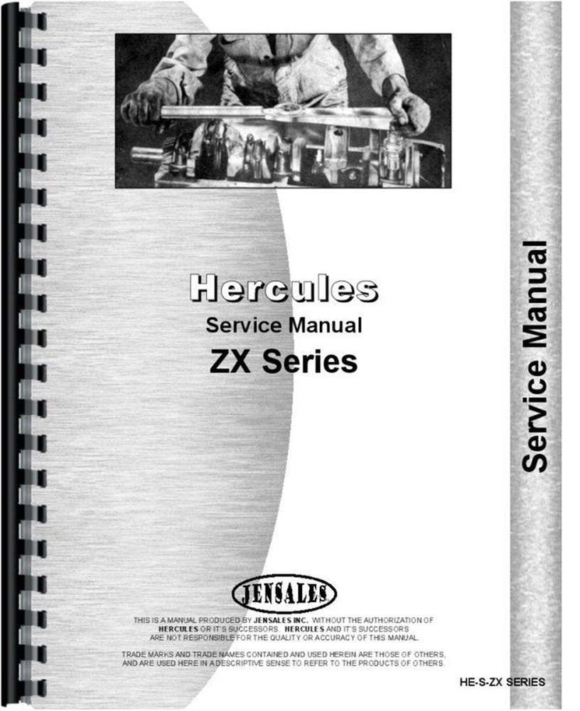 Hercules ZXB ZXA ZXAC ZXACM ZXAMM ZXBM Engine Service Repair Manual