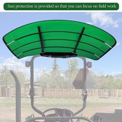 Tuff Top Tractor Canopy 52″ X 52″ For John Deere 2″ x 2″ or 2″ x 3″ ROPS Green