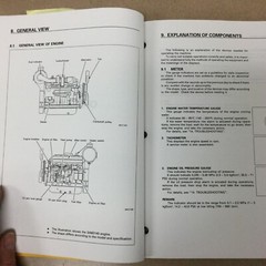 Komatsu DIESEL ENGINE OPERATION MAINTENANCE MANUAL GENERATOR STATIONARY OPERATOR