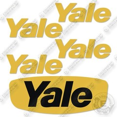 Fits Yale glc060vxnvse088 Decal Kit Forklift- 7 YEAR OUTDOOR 3M VINYL!