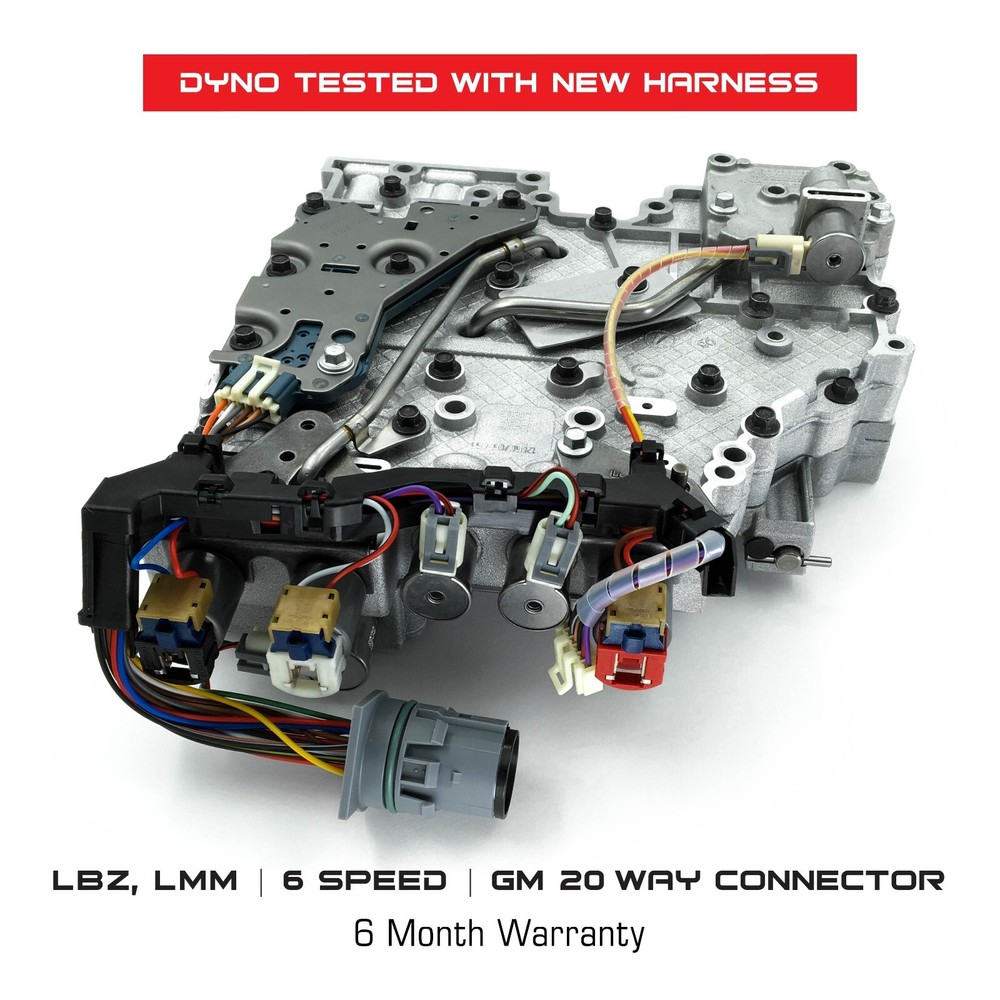 29543333-U VALVE BODY W/NEW HARNESS, 6 SPD LBZ/LMM ALLISON 1000/GM TRANSMISSION