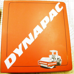 DYNAPAC CC21 VIBRATORY COMPACTOR PARTS, OPERATION MAINTENENCE MANUAL
