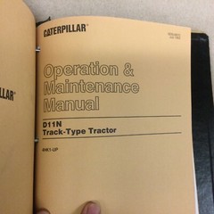 CAT Caterpillar D11N SERVICE SHOP REPAIR MANUAL TRACTOR BULLDOZER GUIDE 4HK 74Z