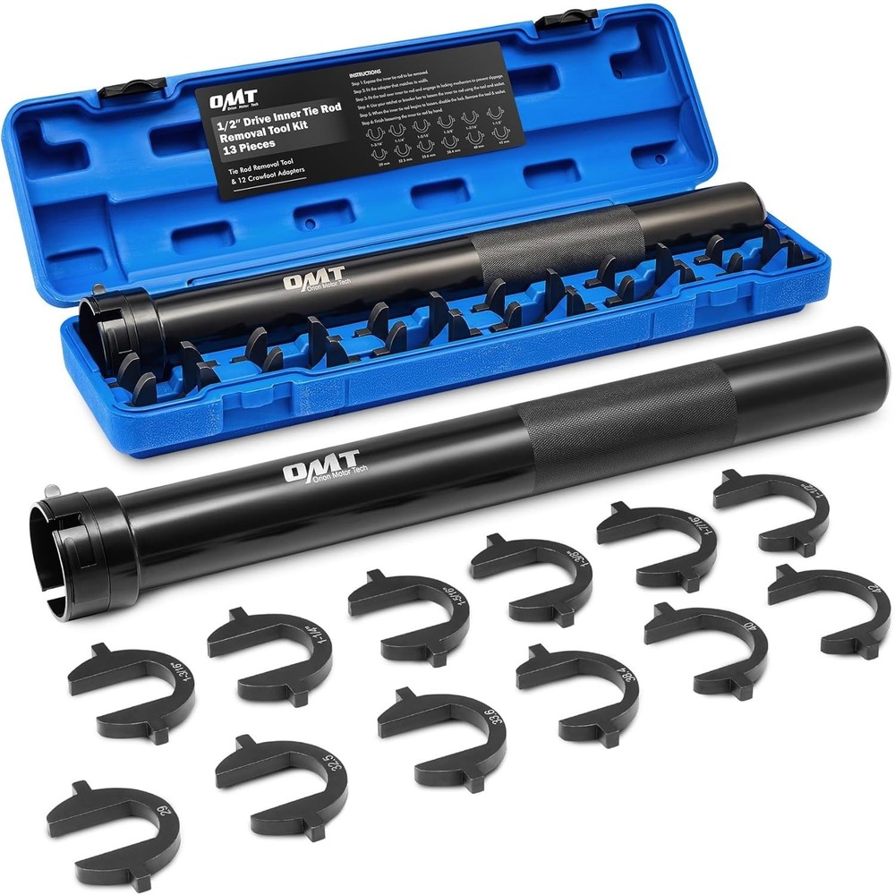 Inner Tie Rod Tool Kit, Inner Tie Rod Tool for Tie Rod black