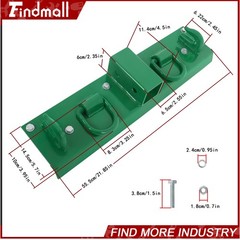 Findmall Bolt on Grab Hooks & D Rings & 2″ Receiver For John Deere 1025R