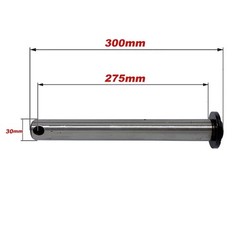 30mm Mini Excavator Bucket Pin For Caterpillar, John Deere, Kubota Attachment