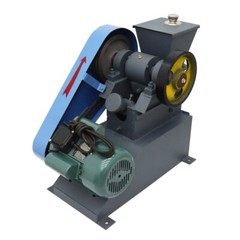 220V Jaw Crusher Rock Crush Machine 6-30mm Outlet Adjustable Stones Crusher