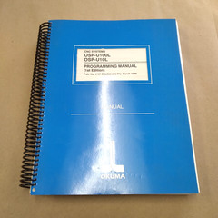 OKUMA OSP-U100L OSP-U10L, PROGRAMMING MANUAL, LE33-010-R1