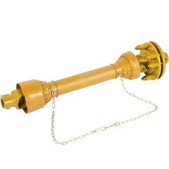 VEVOR PTO Shaft PTO Drive Shaft 1-3/8″x6 Spline w/Slip Clutch Yellow T4 31.5-41″