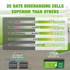 12V 55Ah LiFePO4 Lithium Battery With BMS for Scooter Fish kid car RV Motor