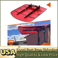 Sun Shield Tuff Top Tractor Canopy For 2″ x 2″ or 2″ x 3″ ROPS 48″ X 52″ Red NEW