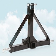 HECASA 3 Point Trailer Receiver Hitch Tow Drawbar 1Tractor Thicken Steel Upgrade