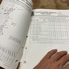 VINTAGE Tecumseh Engine Owners Manual LAUSON POWER PRODUCT PARTS DEPOT CARB PART
