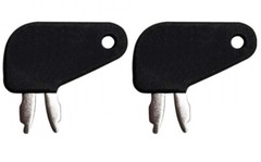 (2) Master Disconnect Key For Caterpillar CAT 8H5306, 8H-5306, 8398, 7N0718