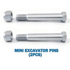 （2PCS）25mm/0.98in Pins for Mini Excavator Attachment Connection USA STOCK