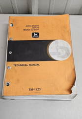John Deere JD770 Motor Grader Technical Manual TM-1123 1975 OEM SERVICE SHOP