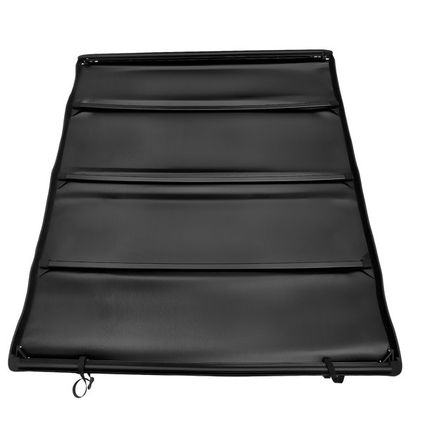 5FT Soft Roll-Up Tonneau Cover for Toyota Tacoma Fleetside 2005-2015 w/ Lamp