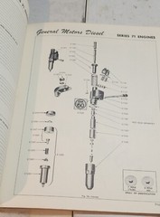 GM GENERAL MOTORS DIESEL SERIES 71 PARTS BOOK