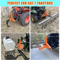 3 Point Quick Hitch 2″ Receiver ,Trailer Hitch Tractor Attachment for Category 1