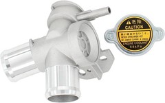 Aluminium Radiator Coolant Filler Neck w/Cap for Nissan Altima 20072012