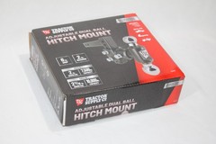 Tractor Supply 2 in. Adjustable Dual-Ball Hitch Mount with 2 in. and 2-5/16 in.