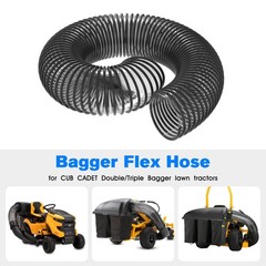 764-05082 Bagger Flex Hose for Cub Cadet Grass 47.5 inches x 8 inches, ‎Clear