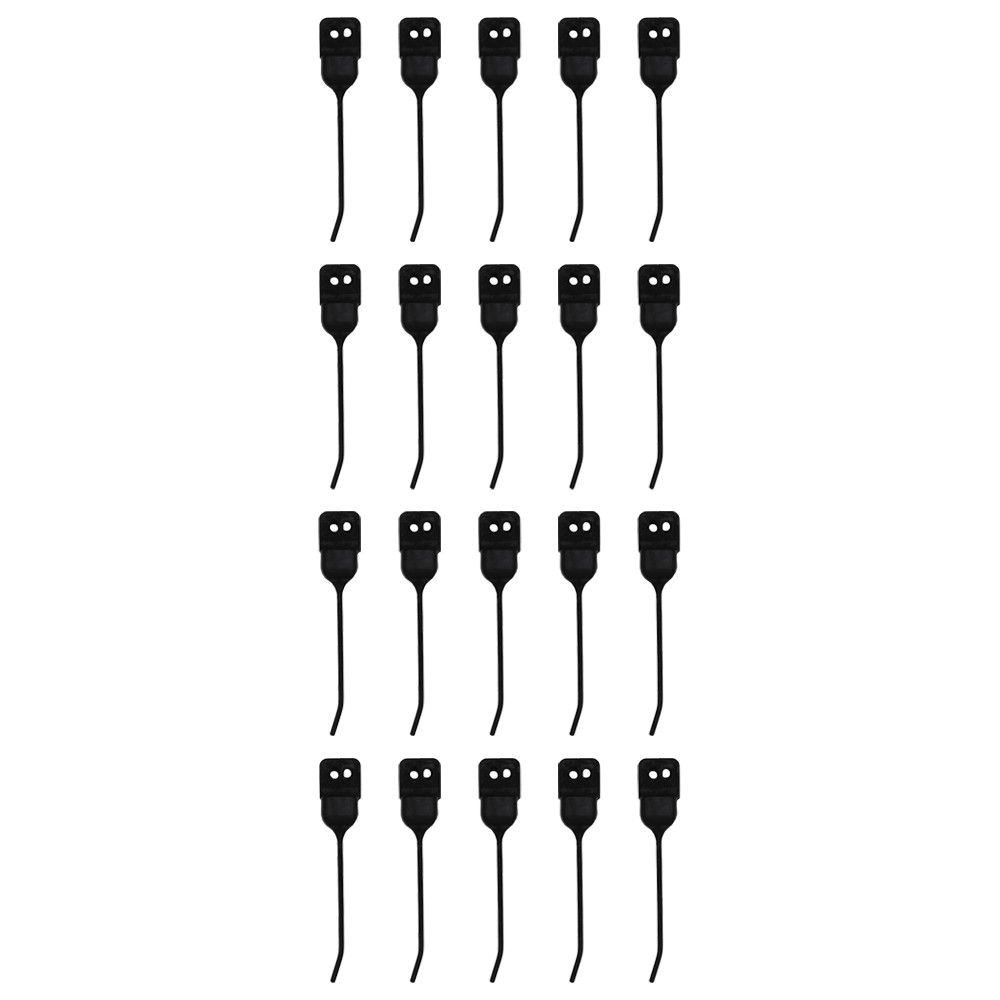 Twenty (x20) LH Rubber Hay Rake Teeth 96R23 Fits New Holland 230 256 RTIANHL