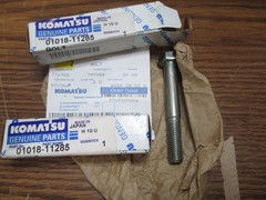 KOMATSU, SPEICAL BOLT #01018-11285 , “2 COUNT”, NEW ORIGINAL