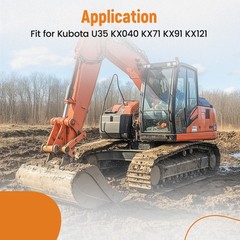 Attachment Excavator Quick Attach Mount Ears Fit For Kubota KX71 KX91 KX121 U35