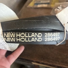 NOS Set of 2 New Holland OEM Drive Belts 285236 Fits 1100 1116 1495 1496 1499