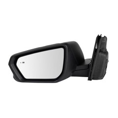 Blind Spot Mirror Turn Signal Left Textured Black Memory Terrain