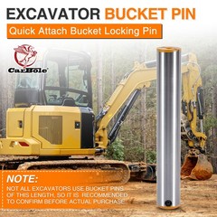 2-Pack Excavator Bucket Attachment Pin 40mm x 270mm 40CR High-Strength Steel