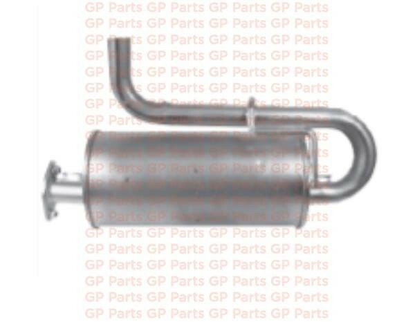 Toyota 17510-22750-71, MUFFLER, Forklift 5FGC30