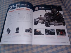 SPARTAN 2024 DEALER CATALOG BOOK LAWN MOWERS COMMERCIAL GRADE brand New