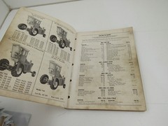 New Idea 703 704 705 706 Uni System Power Unit Parts List Catalog MISSING PAGES