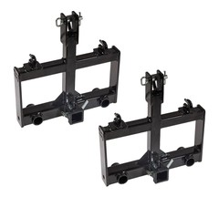 2PK 3 Point Trailer Hitch Attachments for Tractor w/ 2″ Receiver Tractor Bucket