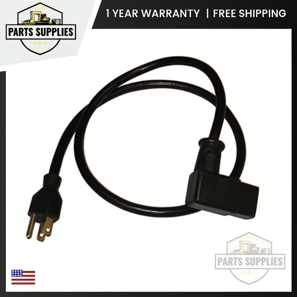 120789 Charger Cord 120V 14 AWG fits Skyjack SJIII 3215 3219 3226 Scissor Lift