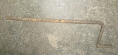 Case SC tractor Hand Crank Good Spinner Handle Ji Case Sterter Crank S SO
