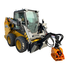 Wolfequip 360° Rotating Log Grapple Hydraulic Skid Steer Grapple Heavy Duty 44in