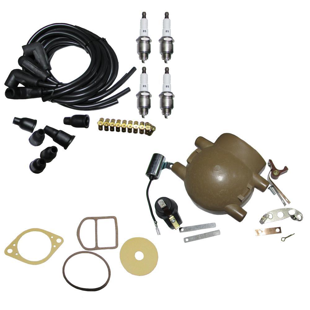 Complete Tune Up Kit Fits Ford 9N 2N 8N Tractors w Front Mount Distributor