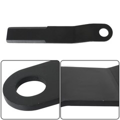 2pcs Heavy Duty Steel Mower AR400 For King Skidsteer Brush Hog Cutter Blades