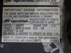 2005 Kubota V2403-T Turbo Diesel Engine FULL MECHANICAL! VIDEO! V2403T