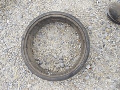 Solid rubber tubeless tractor farm implement tire 13 1/4″ 4 3/8″ 3 3/8″ planter
