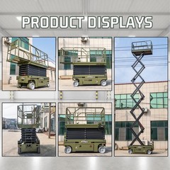 2026 XFLEX 4046EW 4WD ELECTRIC SCISSOR LIFT VERTICAL 40 FEET MANLIFT 705lbs LOAD