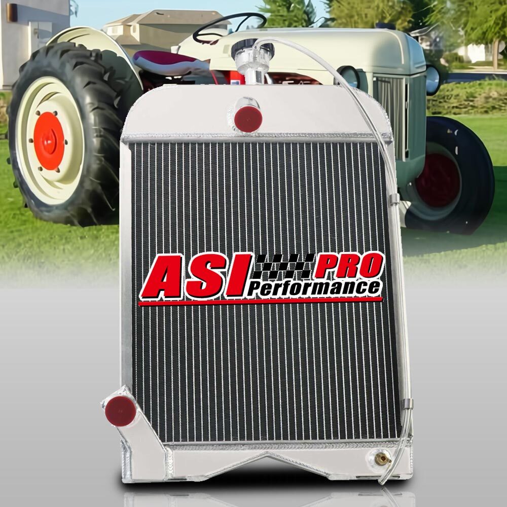 3-ROW Aluminum Tractor Radiator Fit Ford 8N 9N,2N Models 8N8005 , 86551430,US